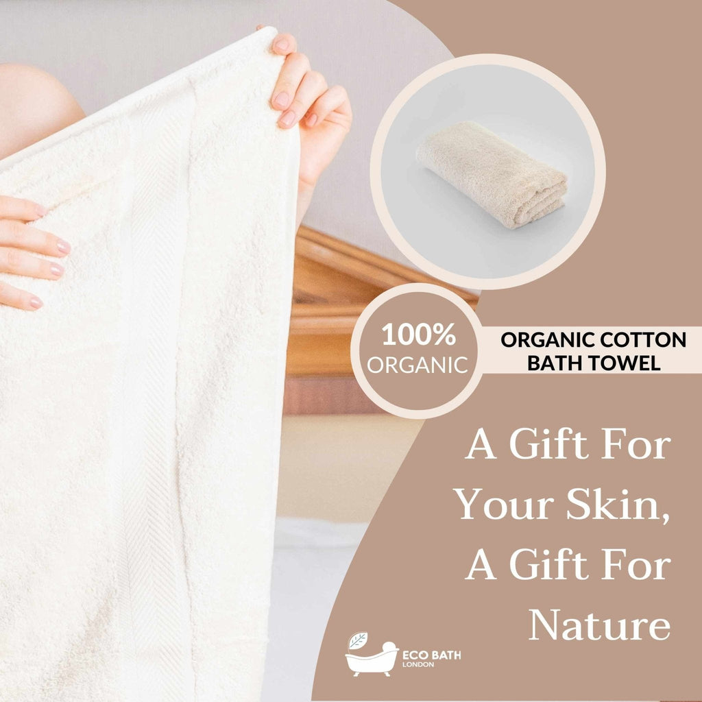 Organic Cotton Hand Towel - 50x100cm