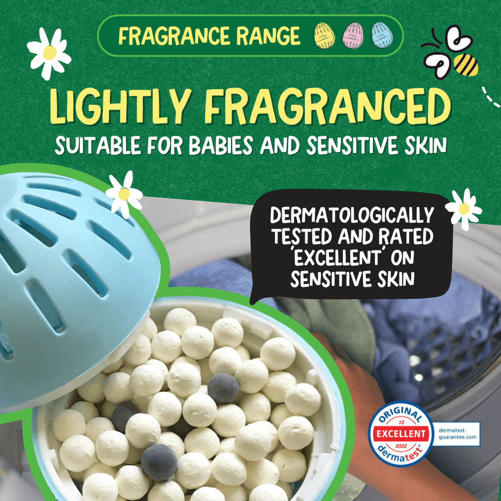 Enzyme Laundry Egg Detergent Refill Pellets – Sensitive Skin, Aquatic-Friendly, Vegan Formula