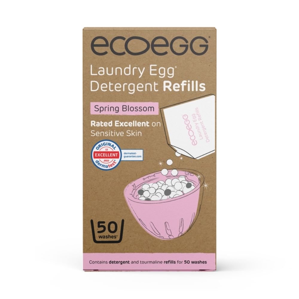Spring Blossom Detergent Refill Pellets - Eco Washing, 50 Washes