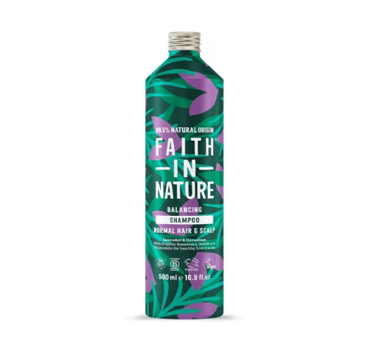 Lavender & Geranium Shampoo – 500ml Aluminium
