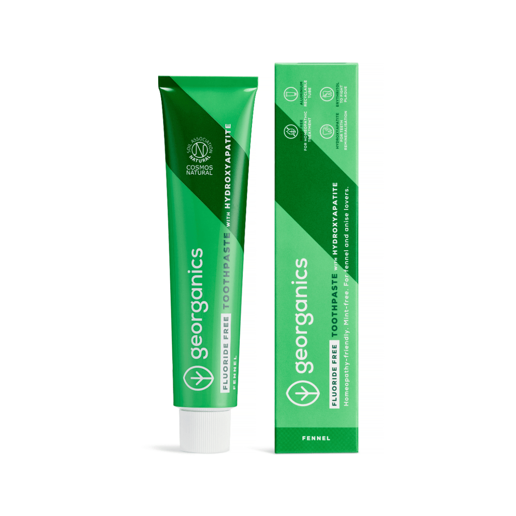 Fluoride-Free Fennel Toothpaste with Hydroxyapatite