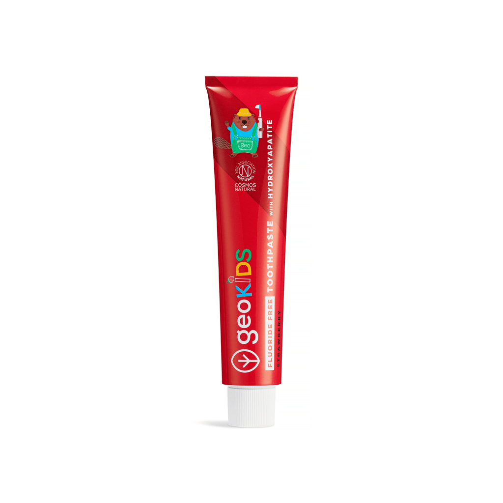Kids Fluoride-Free Toothpaste with Hydroxyapatite – Strawberry