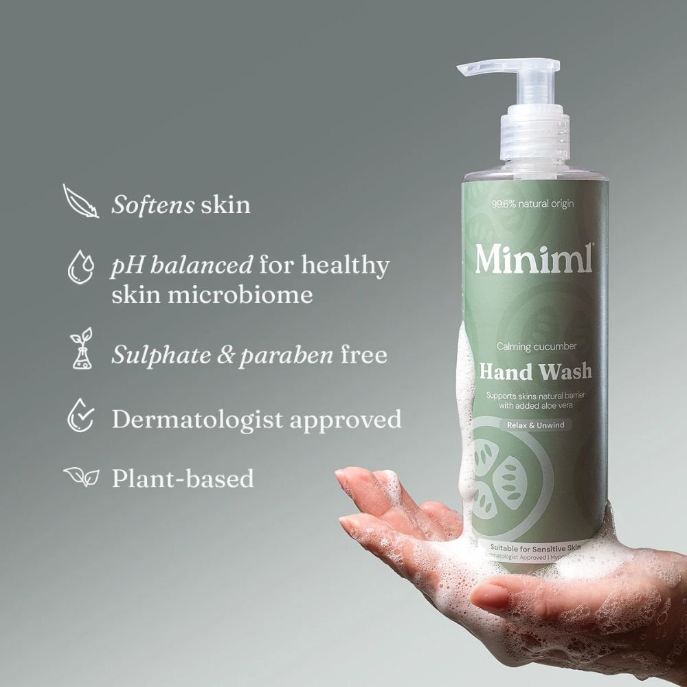 Cucumber + Aloe Vera Hand Soap 1L Refill | Fresh and Gentle Cleansing