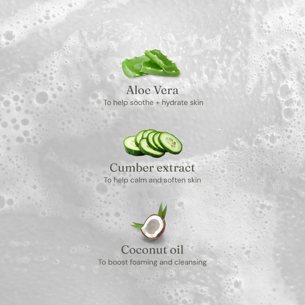 Cucumber + Aloe Vera Hand Soap 1L Refill | Fresh and Gentle Cleansing
